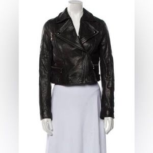 PROENZA SCHOULER $2250 LEATHER BIKER JACKET 2